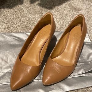Franco Sarto tan Wedges size US7